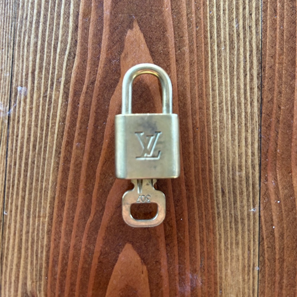 Authentic Louis Vuitton Lock and Key